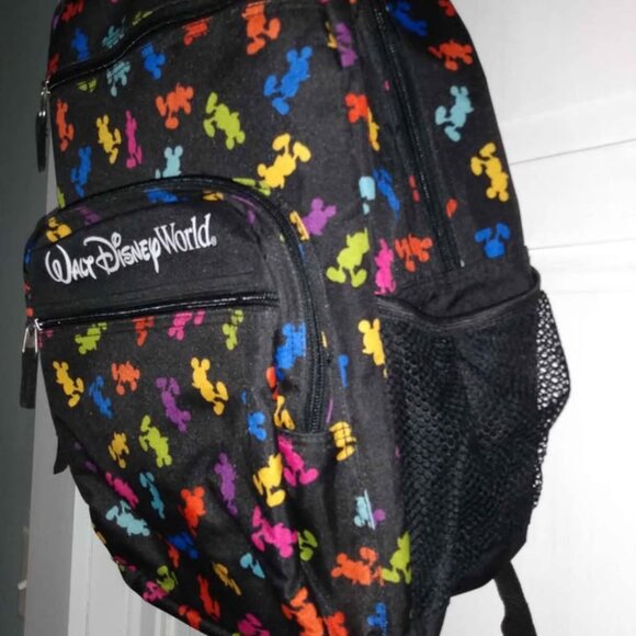 Walt Disney World Rainbow Mickey Mouse Backpack - Picture 4 of 6